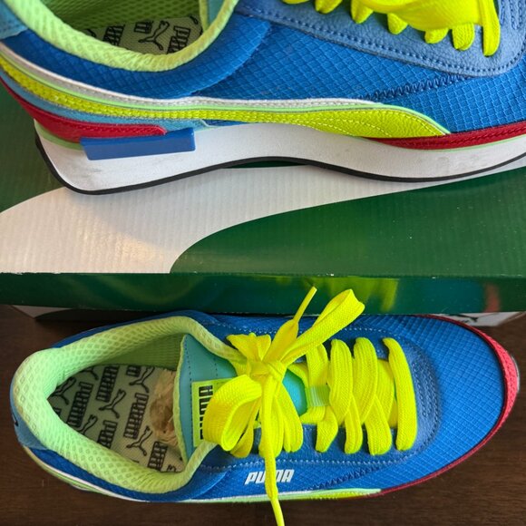 PUMA Future Rider Double RACEWAY MEN'S RUNNING Size 8.5 - Picture 8 of 11